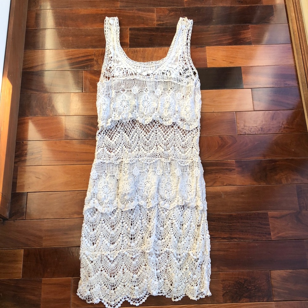 French Lace Crochet dress